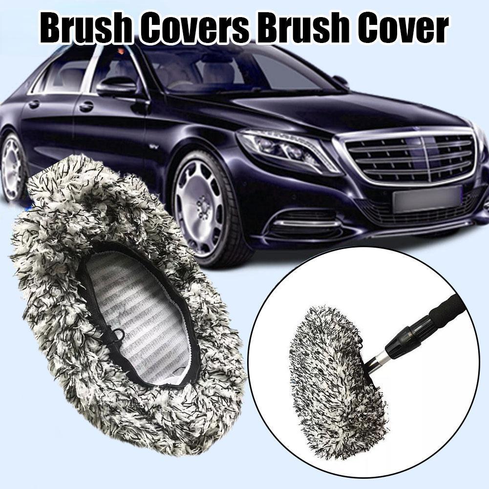 Replacement Cloth Cover for Long Handle Car Brush