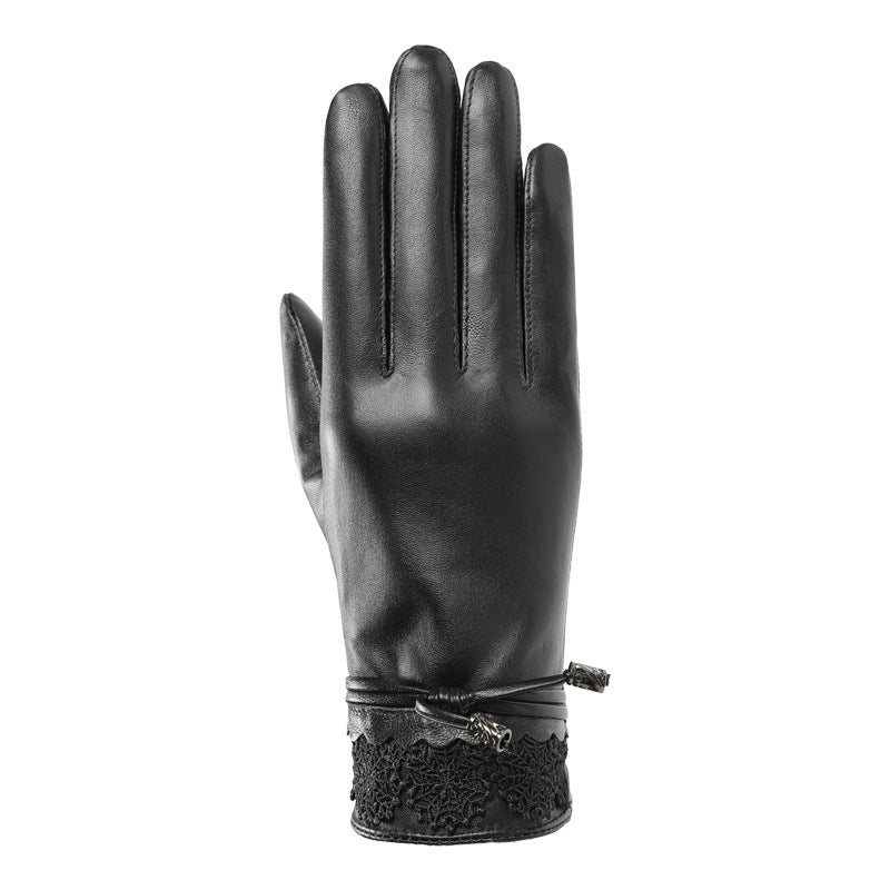 Women's Fleece-Lined Cycling Gloves