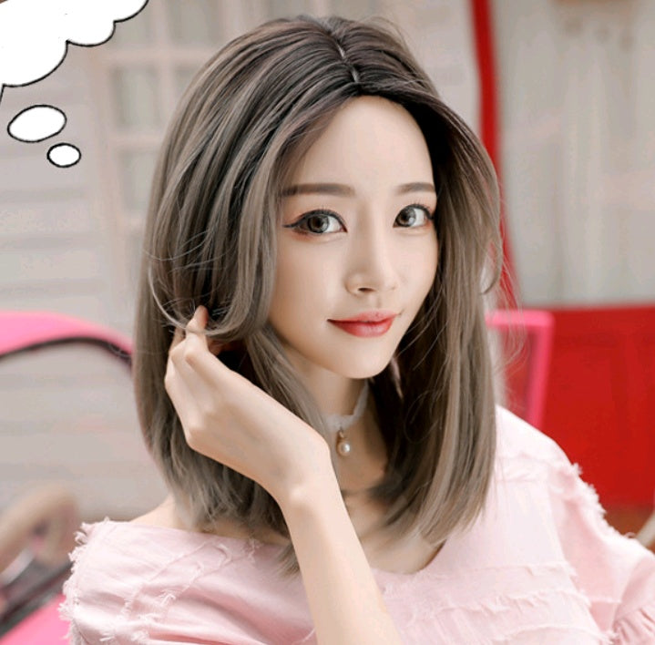Long Straight Hair Realistic Fashion Wig