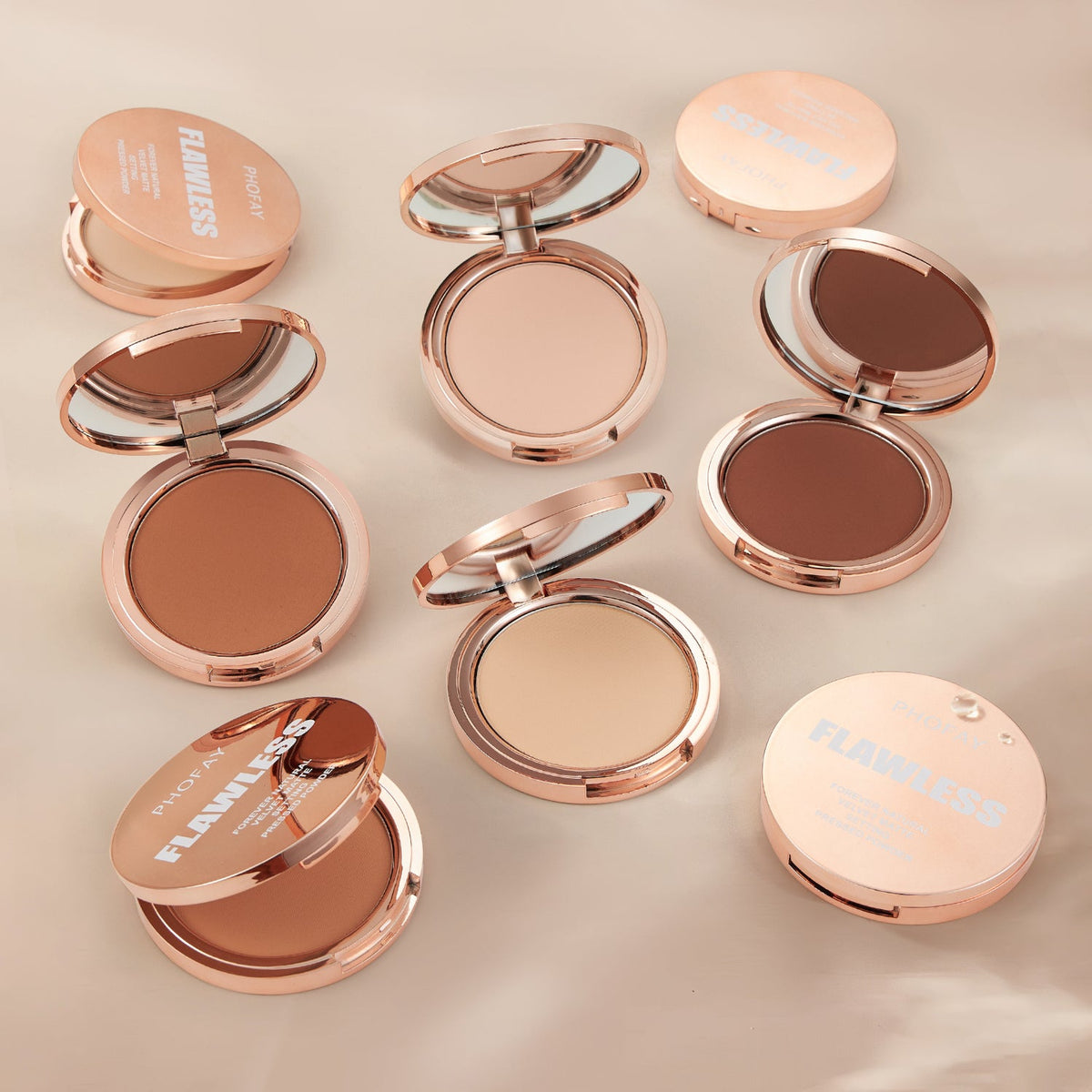 PHOFAY Matte Setting Pressed Powder My Store