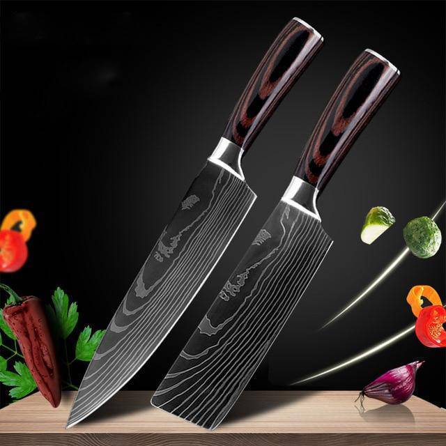 Carpenter's 6 or 8 Piece Knife Set