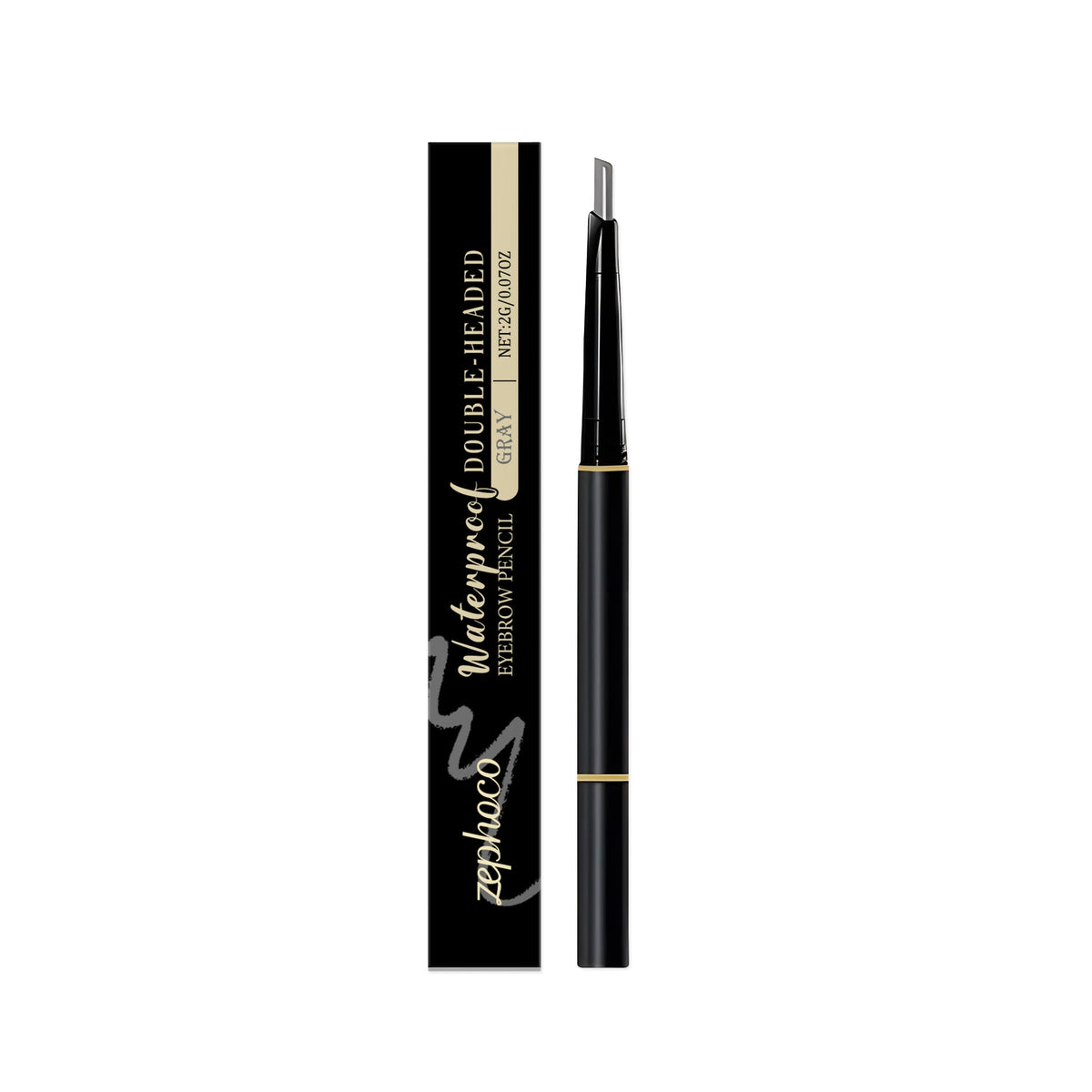 Double-ended Long-lasting Color-enhancing Eyebrow Pencil