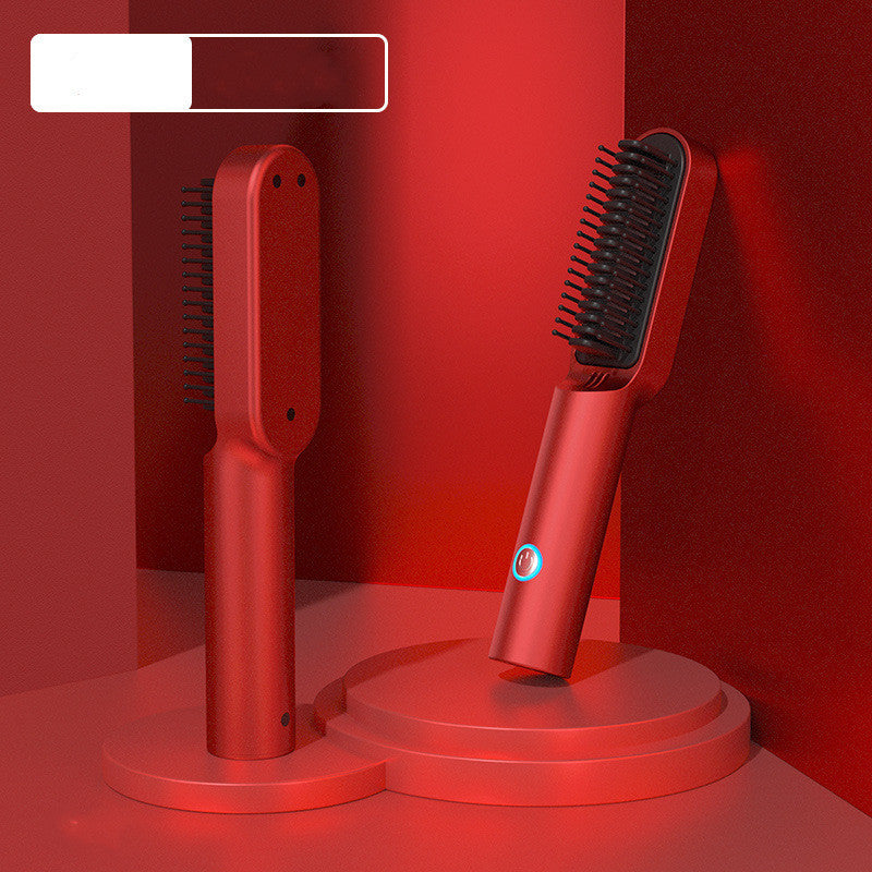 USB Rechargeable 2-In-1 Hair Dryer Brush
