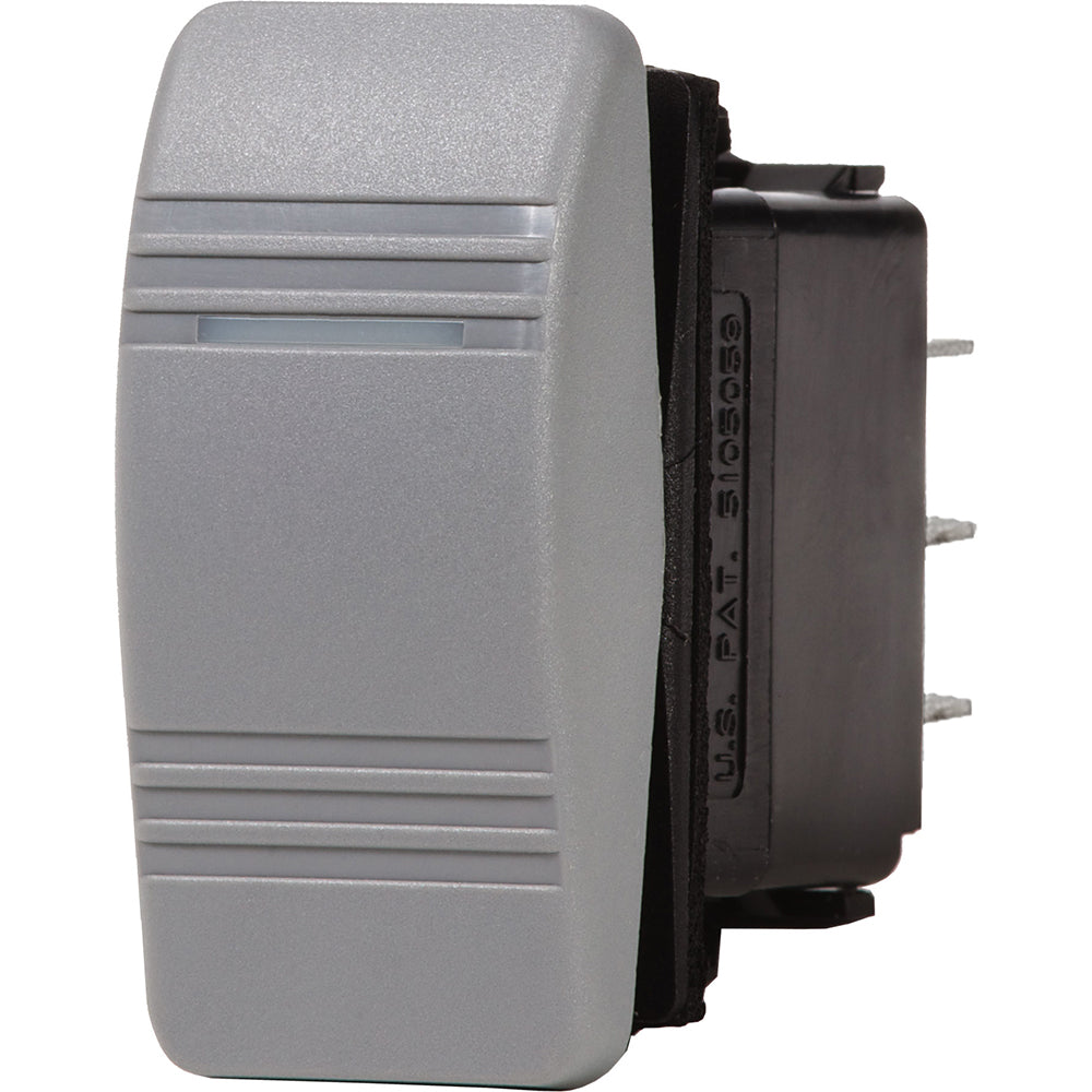 Blue Sea 8230 Water Resistant Contura III Switch - OFF-ON - Grey TRAPSKI