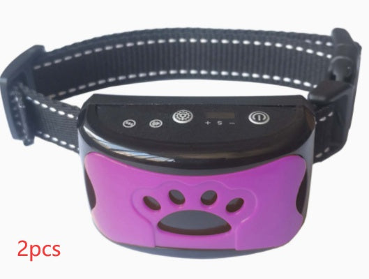 Dog Training Collar Waterproof Electric Pet Remote Control Rechargeable Dogs Trainer Bark Arrester With Shock Vibration Sound My Store