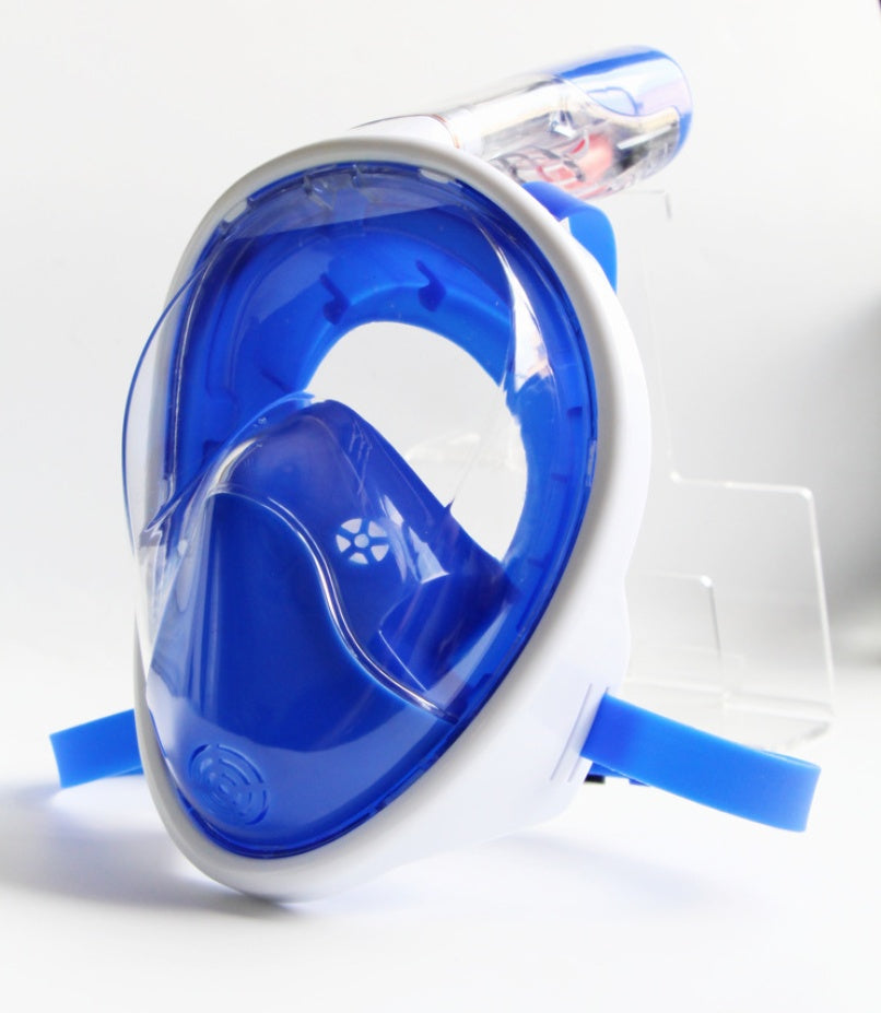 Full-Face Snorkel Goggles with Anti-Fog & GoPro Mount