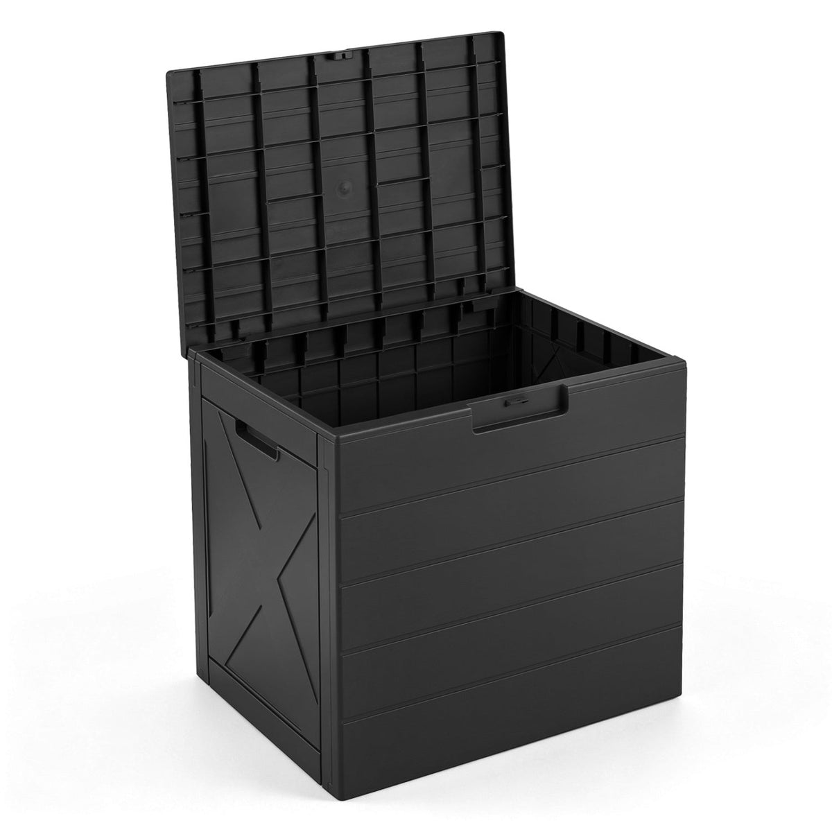 25 Gallon Outdoor Storage Deck Box with Lid and Handles DirectDeals