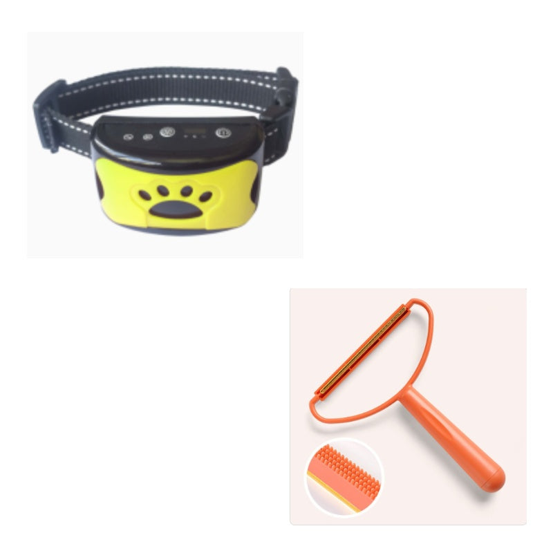 Dog Training Collar Waterproof Electric Pet Remote Control Rechargeable Dogs Trainer Bark Arrester With Shock Vibration Sound My Store