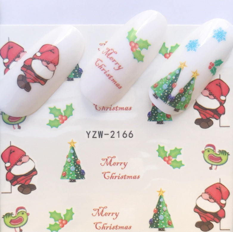Christmas Water Transfer Nail Stickers