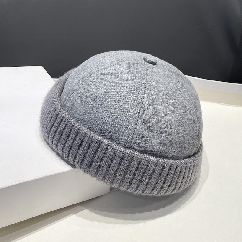 Autumn Winter Deerskin Velvet Beret Hat