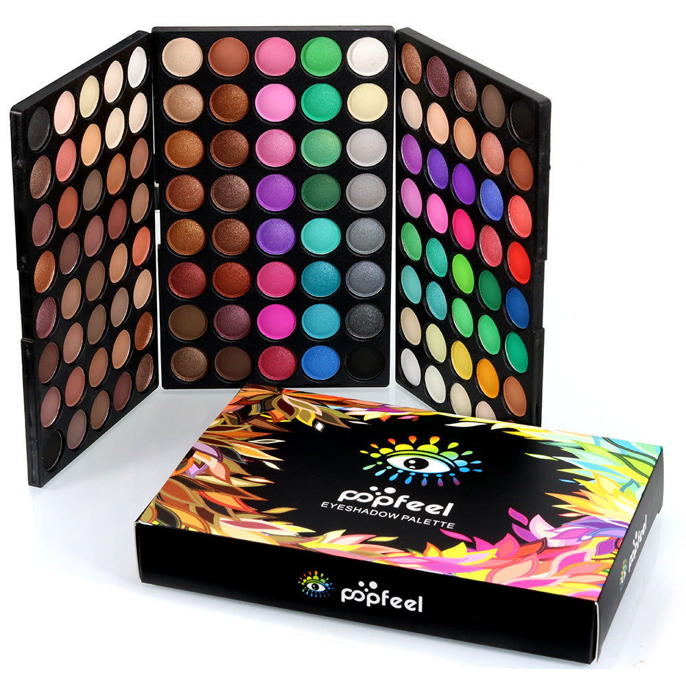 Professional 120-Color Eyeshadow Palette: Soft Matte Fashion Set