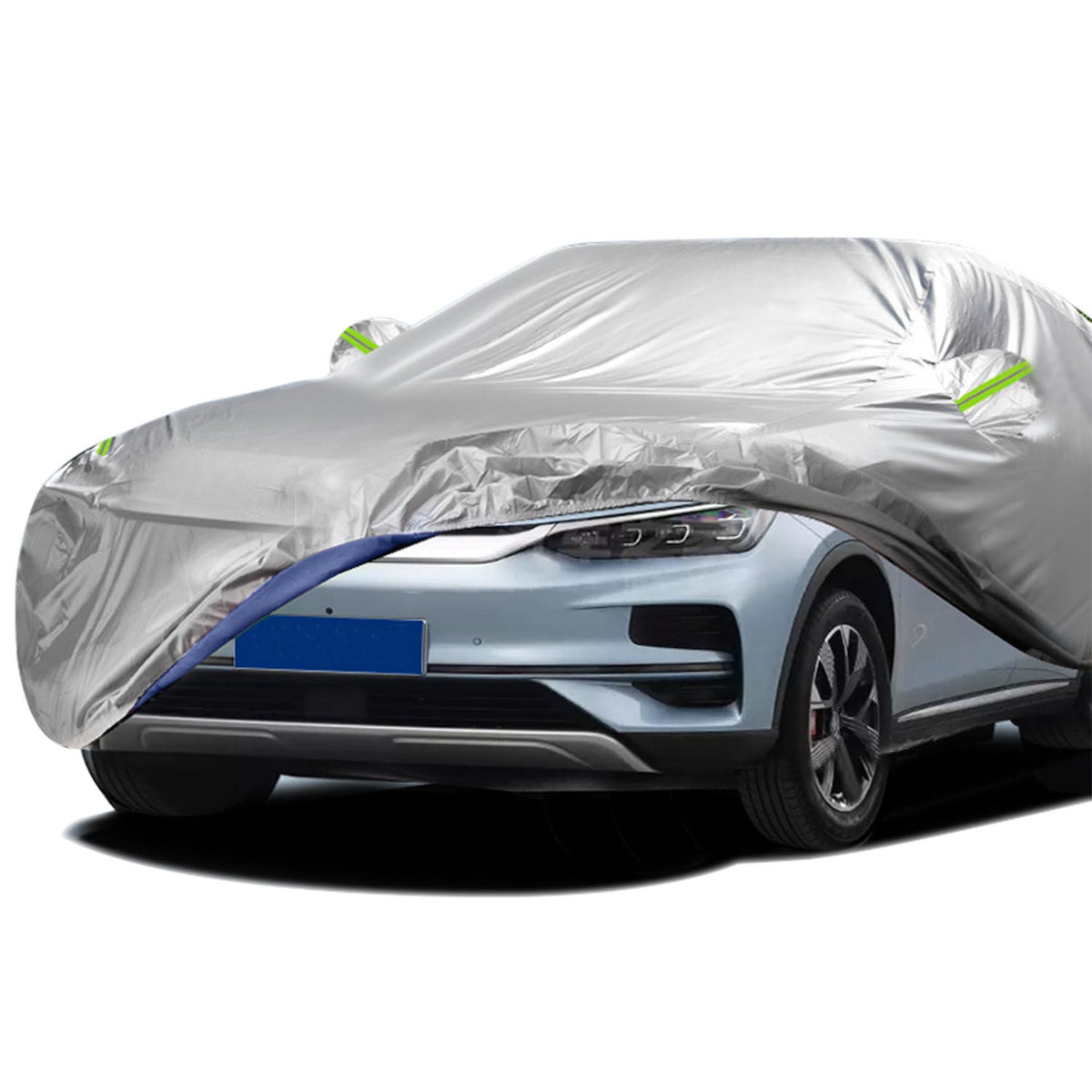 Waterproof Car Cover with UV Protection and Reflective Strips GBruno Store