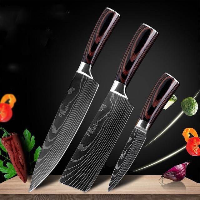 Carpenter's 6 or 8 Piece Knife Set