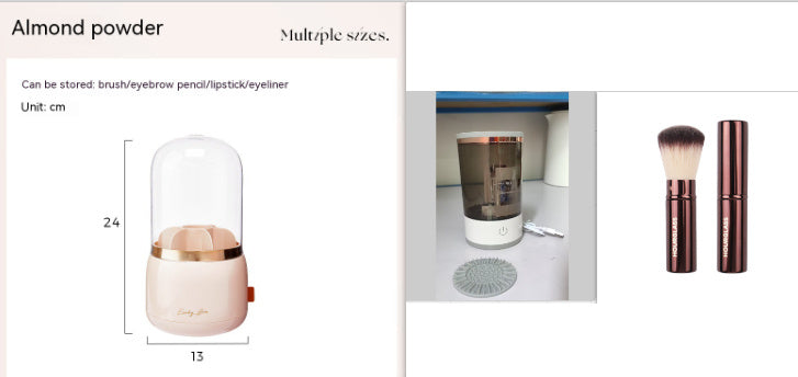 Electric Makeup Brush Cleaner USB Charging