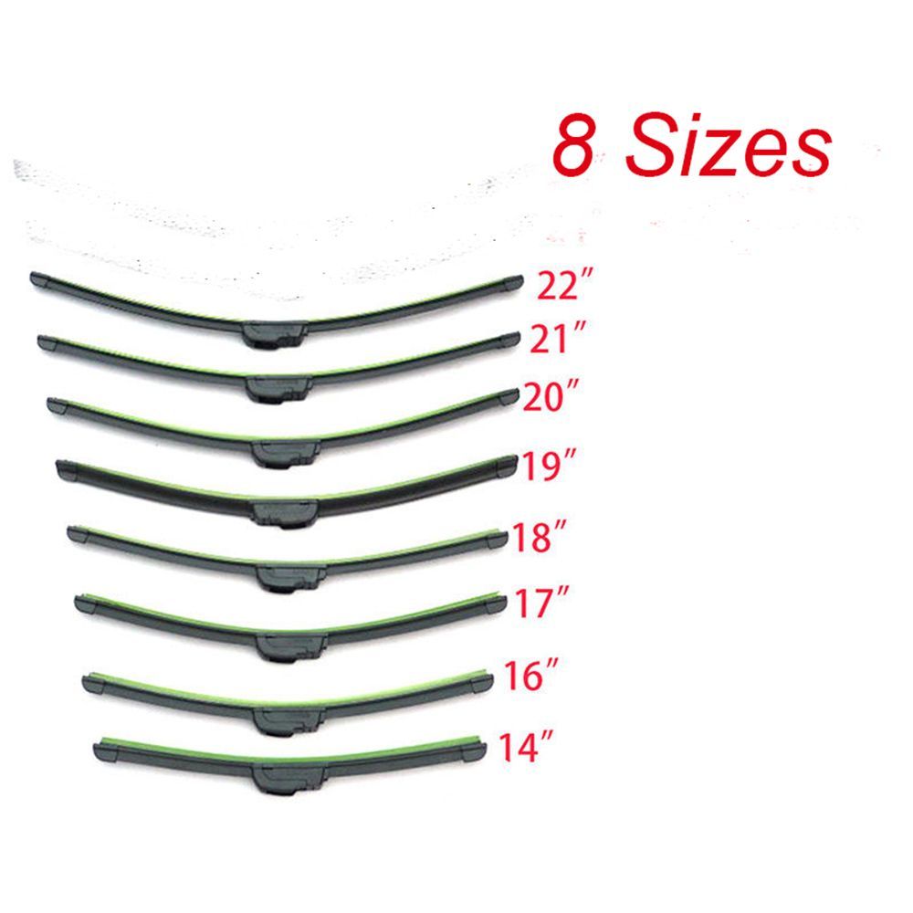 Universal Wiper Blades Boneless Wipers