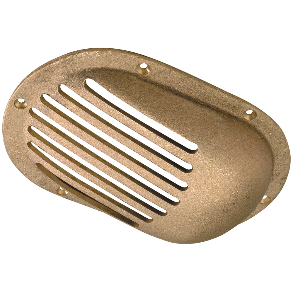 Perko 3-1/2" x 2-1/2" Scoop Strainer Bronze MADE IN THE USA TRAPSKI