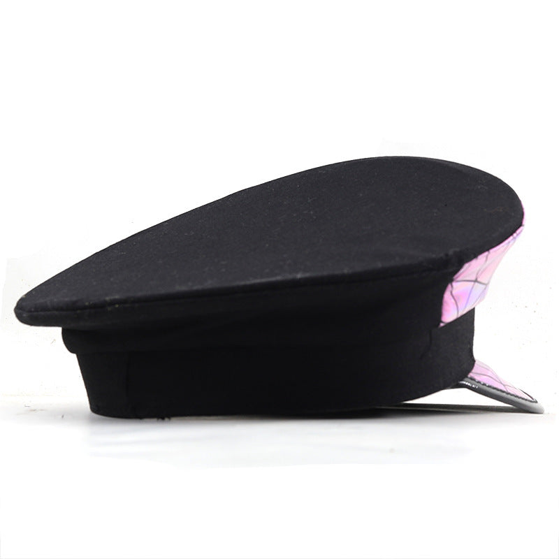 Women's Rose Leather Photography Party Wedding Hat