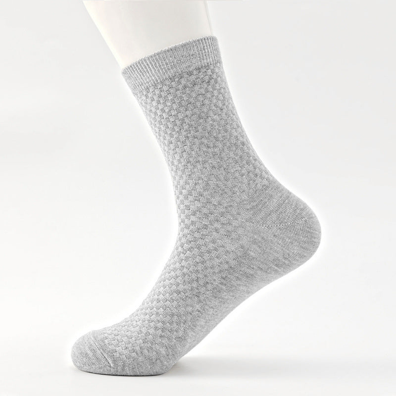 Casual Soft And Breathable Black Long Socksversatile For All Seasons My Store