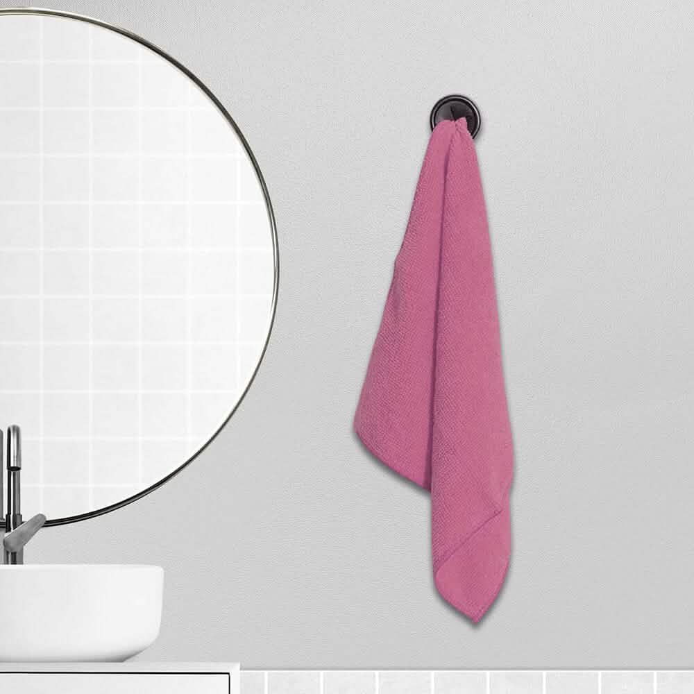 4-Pack: Portable Towel Holder Hooks Tool Kitchen Organization, Bathroom Accessories Gadget