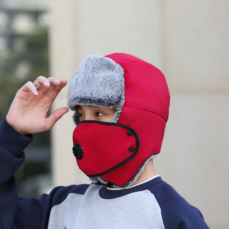 Men's Windproof Earflap Ushanka Outdoor Hat