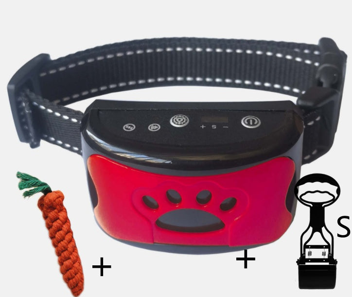 Dog Training Collar Waterproof Electric Pet Remote Control Rechargeable Dogs Trainer Bark Arrester With Shock Vibration Sound My Store