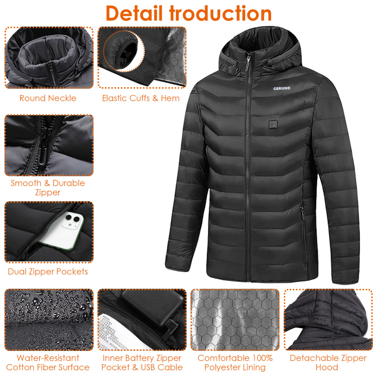 GBruno Heated Jacket