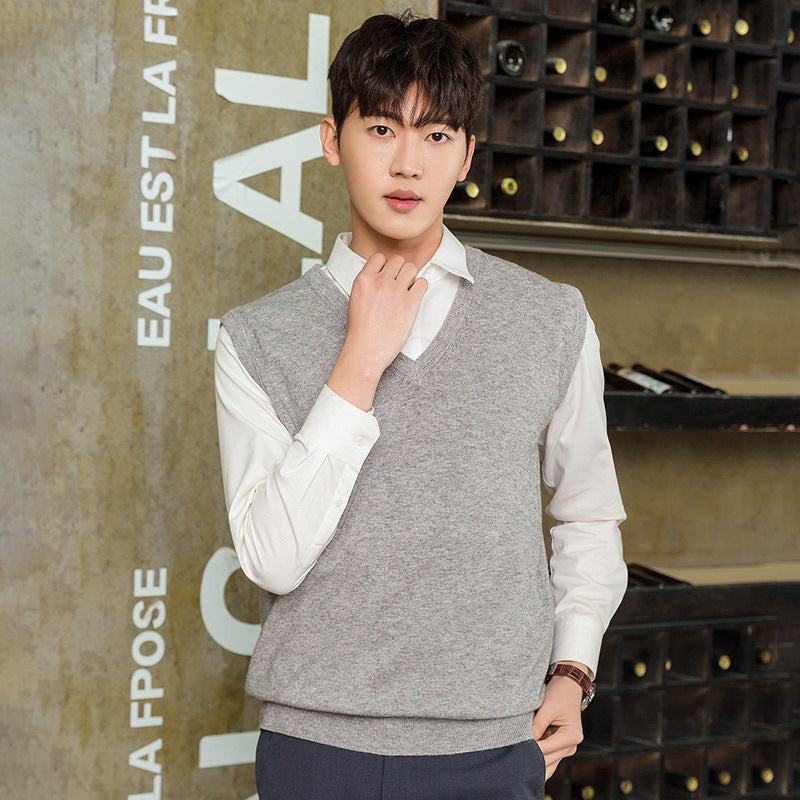 Pullover Knitting Men's Vest Autumn And Winter Clothing My Store