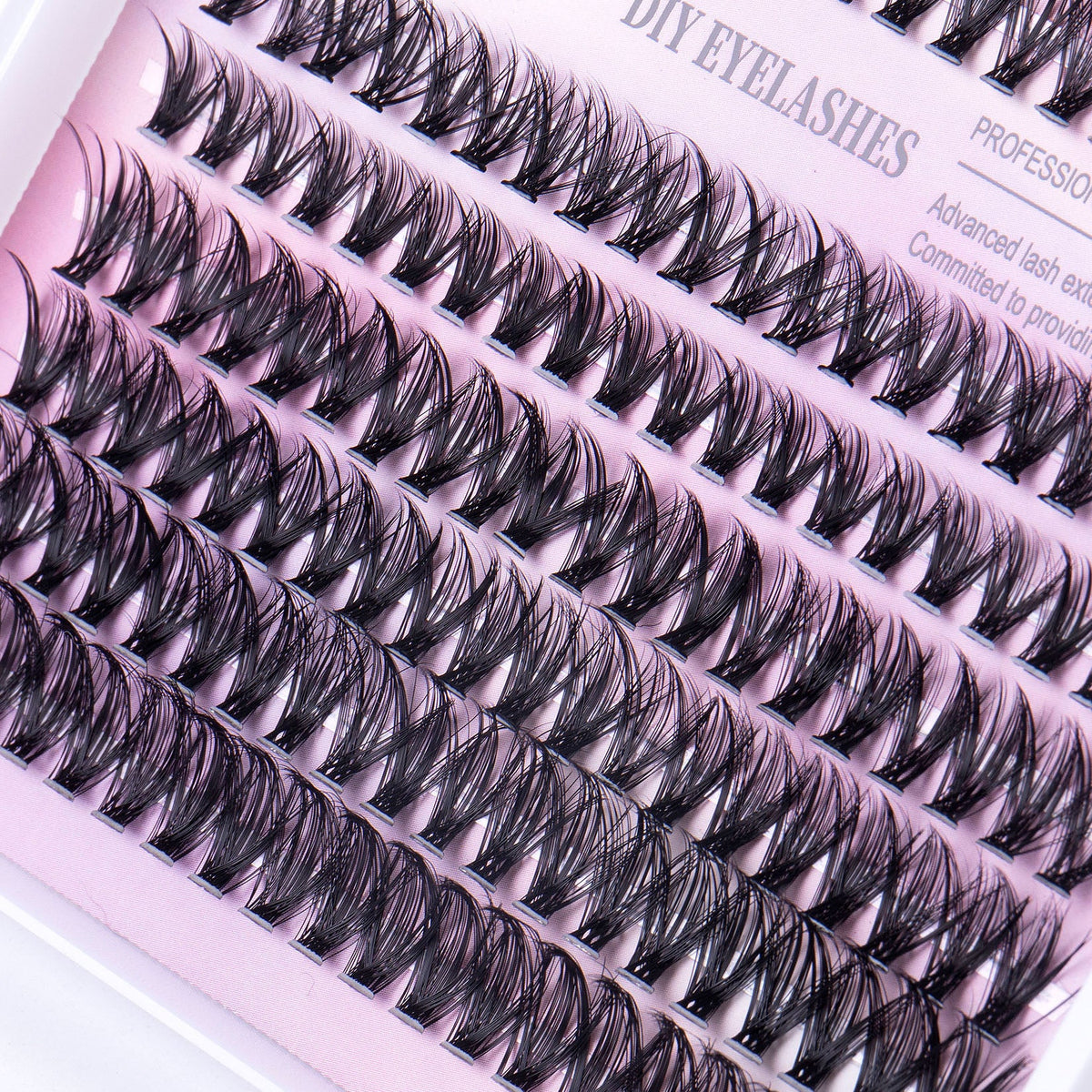 12 Rows Of 30D Plus 40D Clusters Of 240 Segmented Lashes Set