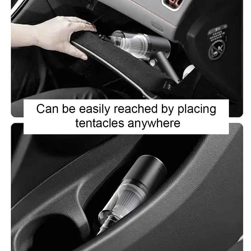 120W Cordless Handheld Vacuum Cleaner Small Mini Portable Car Auto