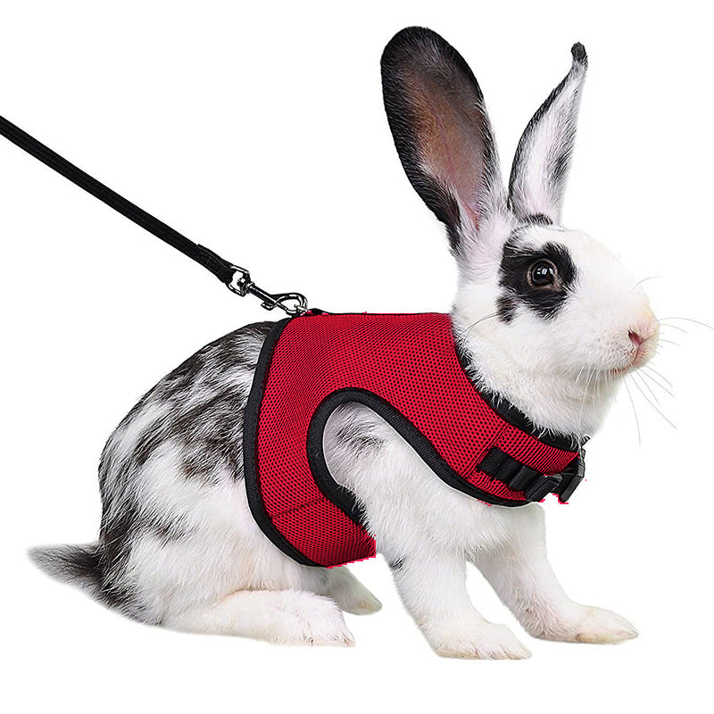 Guinea Pig Rabbit Rope Minipet Traction Vest Chest Back