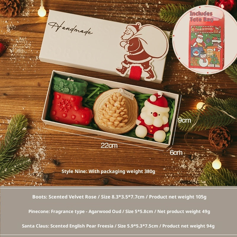 Christmas Day Gift Practical Handmade Scented Candle Christmas Scented Candle