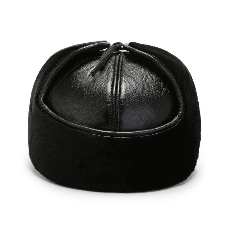 Middle-aged Elderly Outdoor Ear Protection Hat