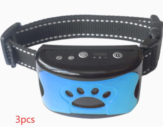 Dog Training Collar Waterproof Electric Pet Remote Control Rechargeable Dogs Trainer Bark Arrester With Shock Vibration Sound My Store