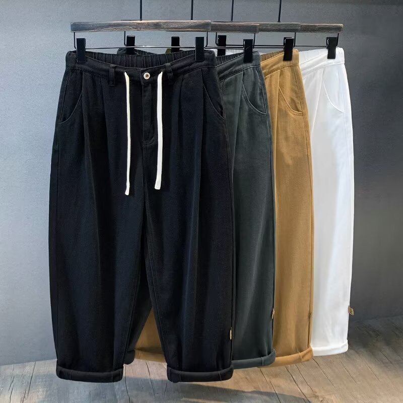 Men's High Street Loose Plus Size Work Jeans