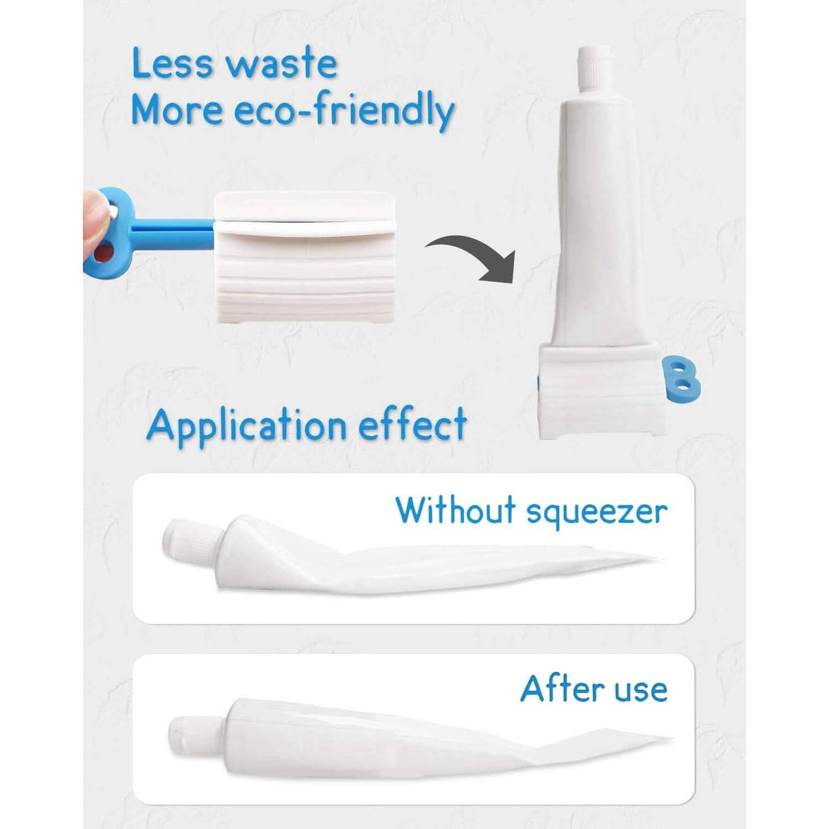 6-Pieces: Multi-Purpose Toothpaste Dispenser