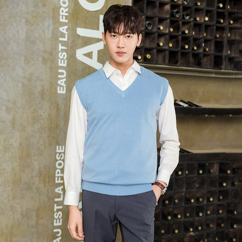 Pullover Knitting Men's Vest Autumn And Winter Clothing My Store
