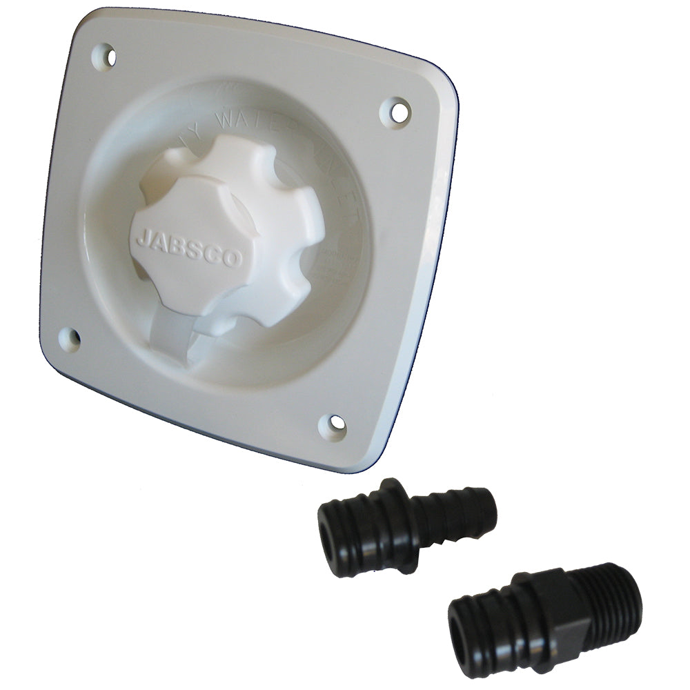 Jabsco Water Pressure Regulator - Flush Mount - White TRAPSKI