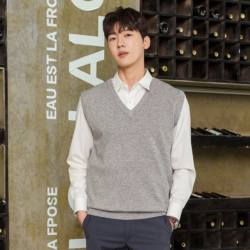 Pullover Knitting Men's Vest Autumn And Winter Clothing My Store