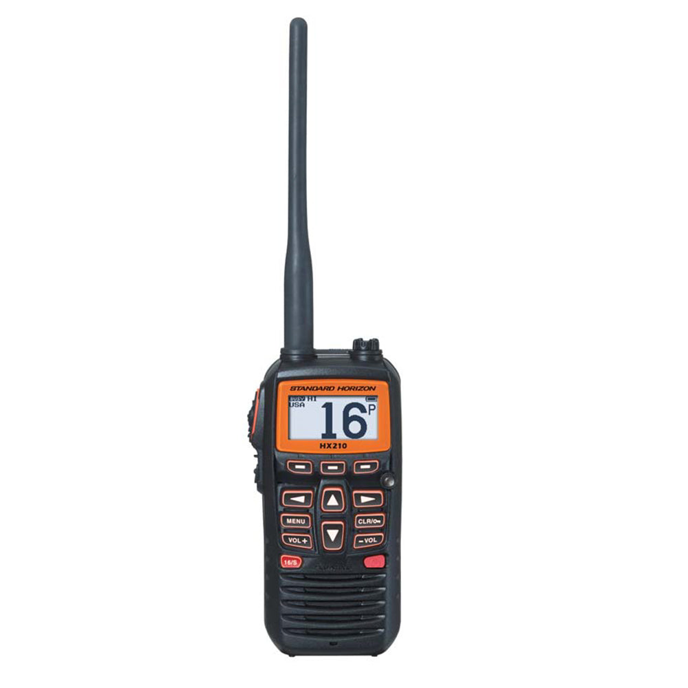 Standard Horizon HX210 6W Floating Handheld Marine VHF Transceiver TRAPSKI
