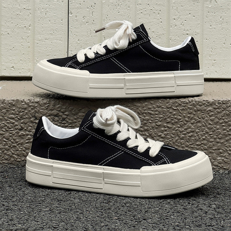 Women's Canvas Platform Casual Sports Skate Shoes