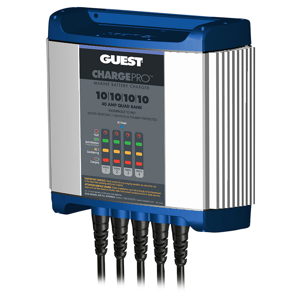 Guest On-Board Battery Charger 40A / 12V - 4 Bank - 120V Input TRAPSKI