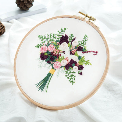 DIY embroidery material package