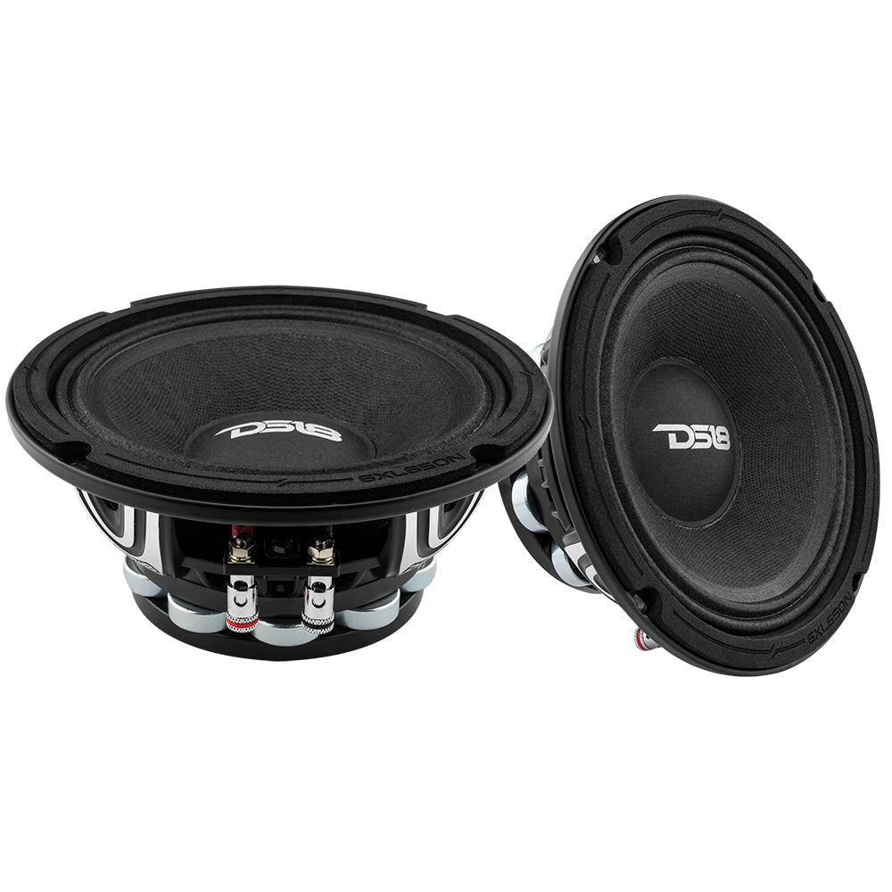 XL 6.5" Neodymium Rings Mid-Range Loudspeaker 325 Watts 4-Ohm DS18