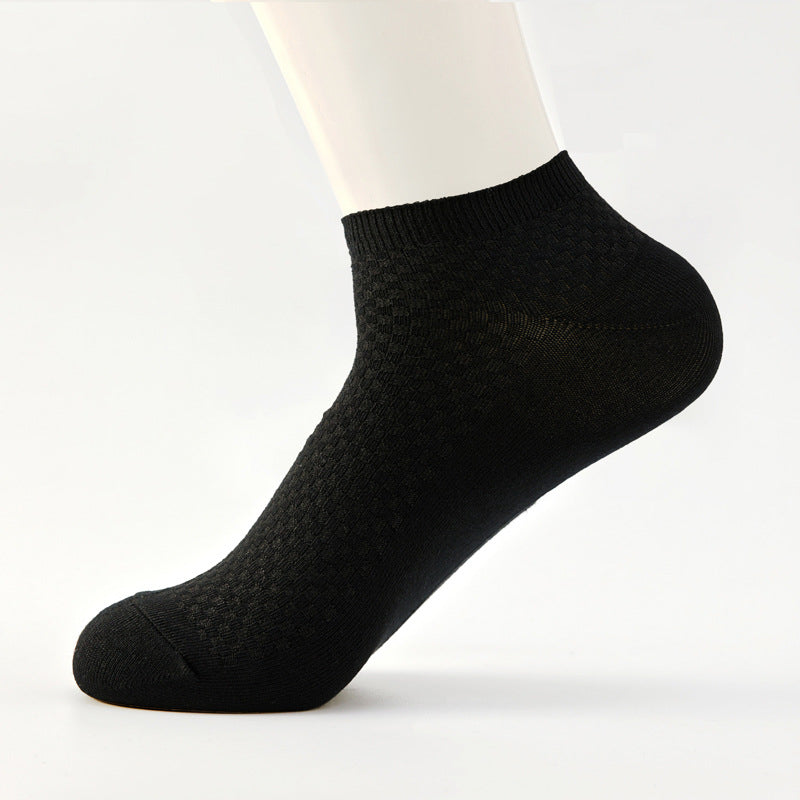 Casual Soft And Breathable Black Long Socksversatile For All Seasons My Store