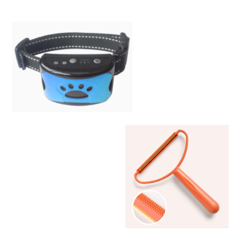Dog Training Collar Waterproof Electric Pet Remote Control Rechargeable Dogs Trainer Bark Arrester With Shock Vibration Sound My Store