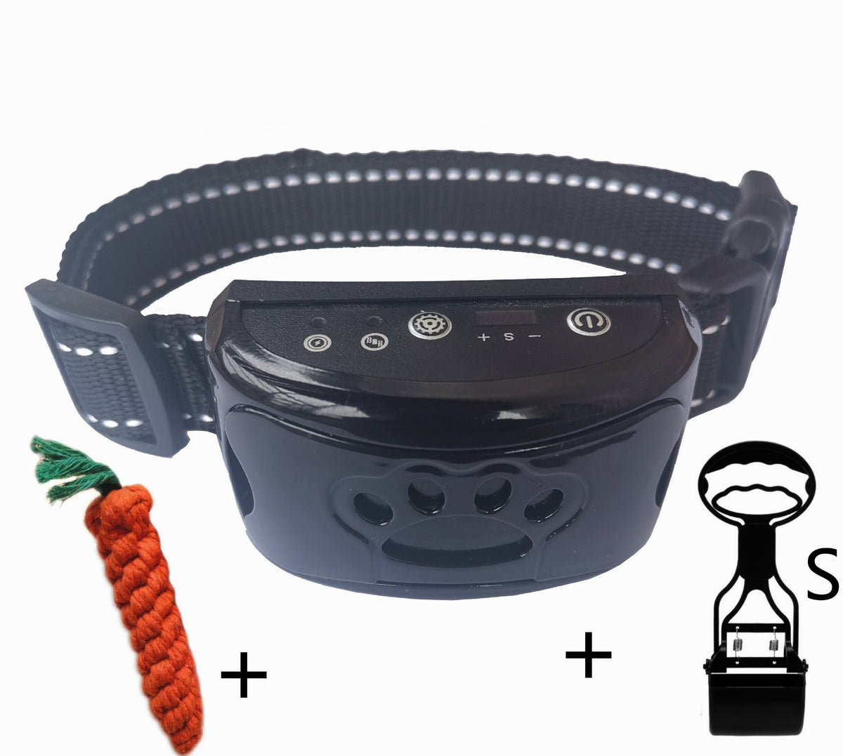 Dog Training Collar Waterproof Electric Pet Remote Control Rechargeable Dogs Trainer Bark Arrester With Shock Vibration Sound My Store