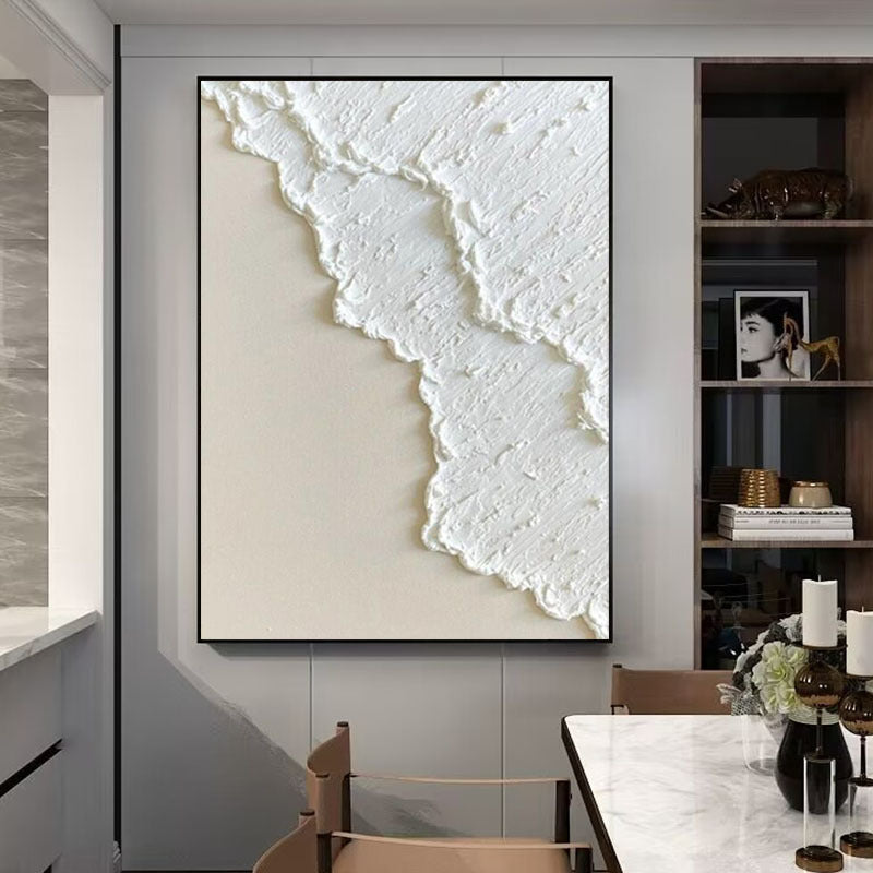 Hand Painted Three-dimensional Oil Painting Niche White My Store