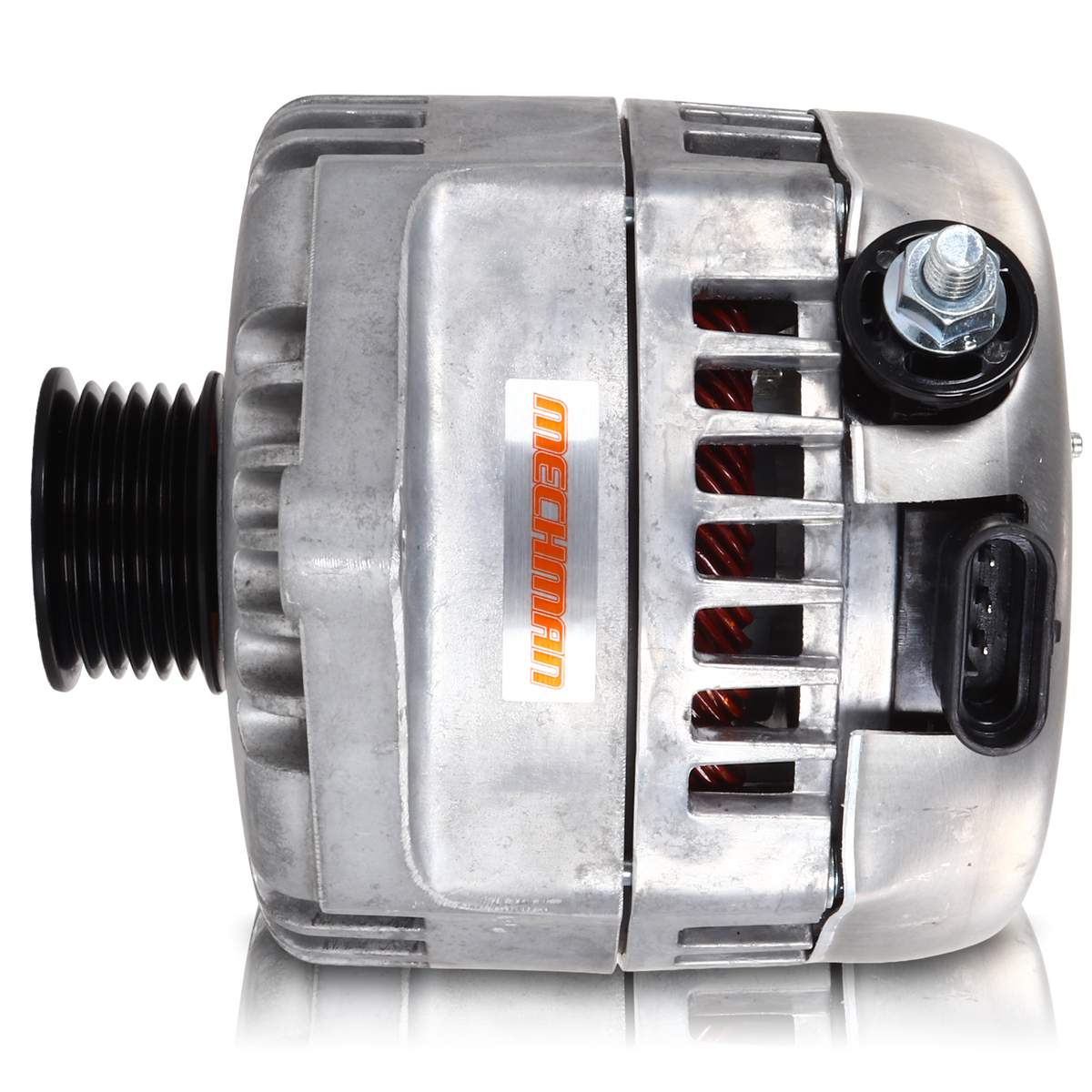 Mechman 320 Amp Racing Alternator 1965-1985 GM - Natural