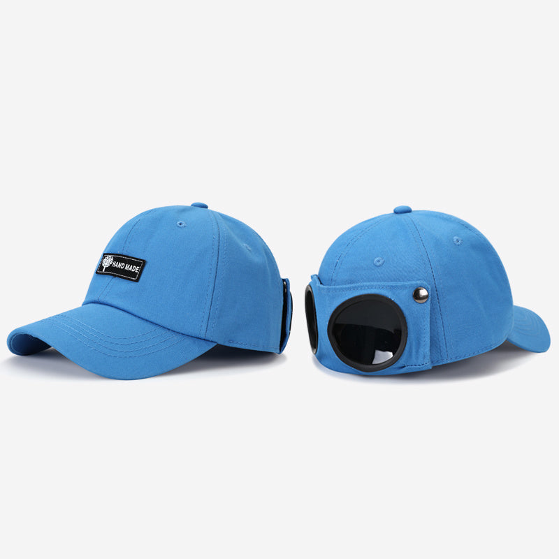 Men's Korean Style Trendy Sunglasses Pilot Hat