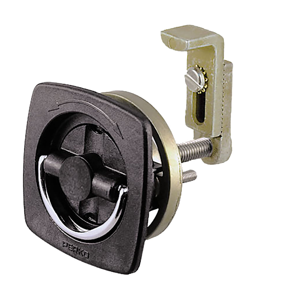 Perko Flush Latch - Non-Locking - 2.5" x 2.5" w/Offset Adjustable Cam Bar TRAPSKI